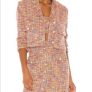 Revolve Song of Style Lyric Skirt and Sophia Jacket Co-ords Set